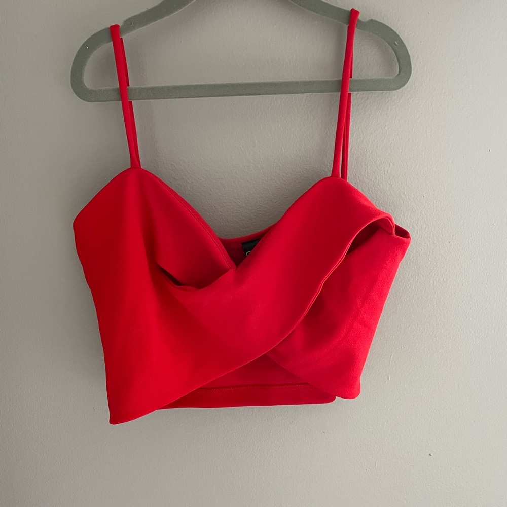Windsor’s Red Crop Top